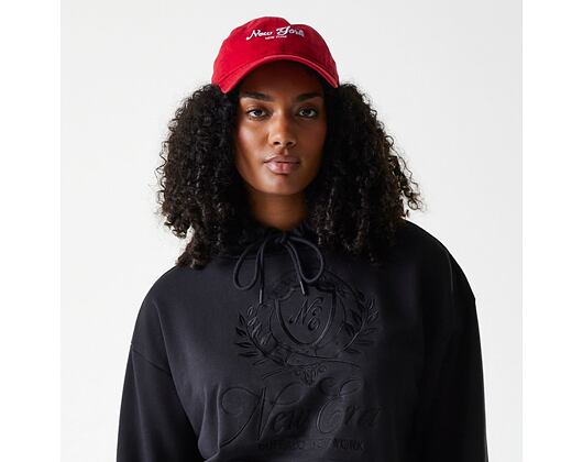 Damen Pullover New Era - Crest Hoodie - Black