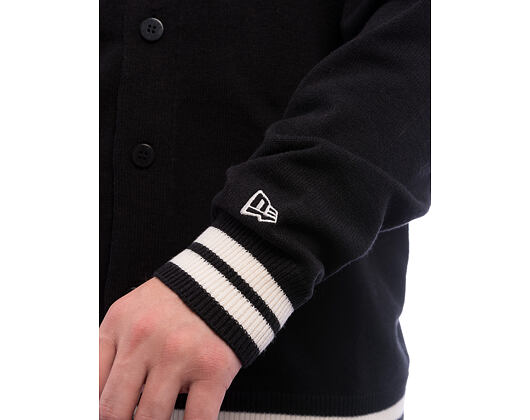 Strickpullover New Era - MLB Cardigan Knit - NY Yankees - Black
