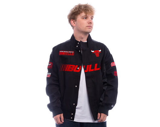Jacke New Era - NBA Motorsport Jacke - Chicago Bulls - Schwarz