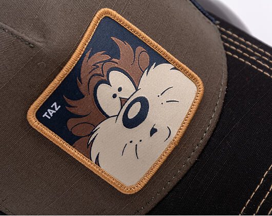 Kappe Capslab - Looney Tunes Trucker - Distress Taz - Black /Brown