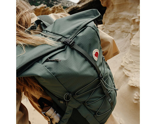 Rucksack Fjällräven - Abisko Hike Foldsack - Patina Green