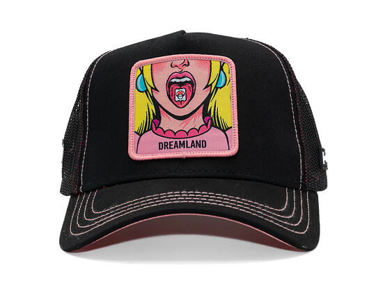 Kappe Capslab Trucker - Famous Dreamland - Black