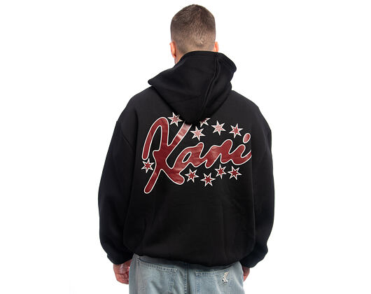 Pullover Karl Kani - Signature Star Print Os Hoodie - Black