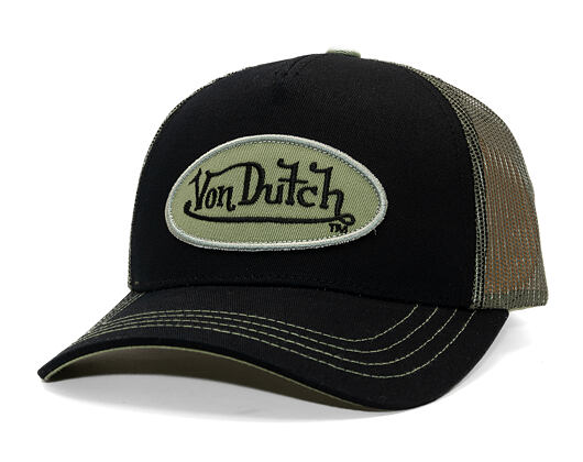 Kappe Von Dutch - Trucker - Classic Logo - Black/Green