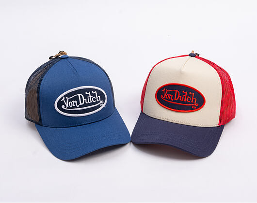 Kappe Von Dutch - Trucker - Classic Logo - Navy Blue