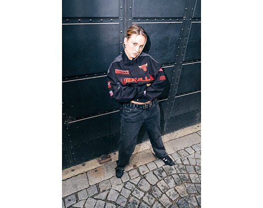 Jacke New Era - NBA Motorsport Jacke - Chicago Bulls - Schwarz