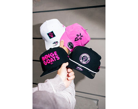 Basecap New Era - LIV Golf 9SEVENTY Trucker - Range Goats - Black