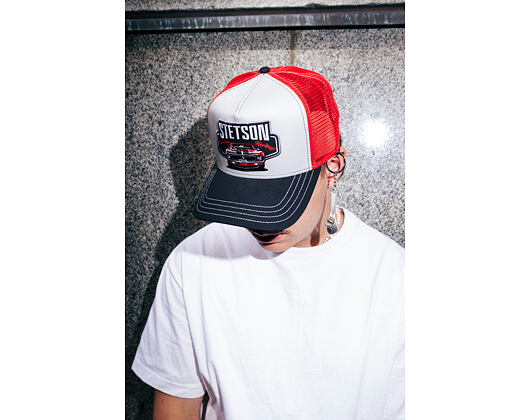 Kappe Stetson - Trucker Cap Garage American Heritage - Black/Grey