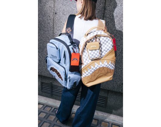 Rucksack Sprayground - House Of Cream Check Dlx Backpack