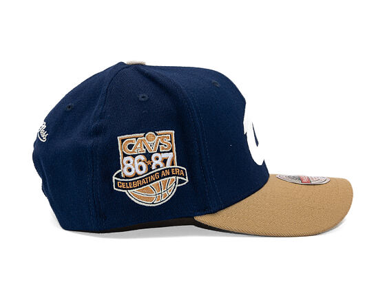 Kappe Mitchell & Ness - Sand Storm Classic Red - Cleveland Cavaliers - Navy/Sand