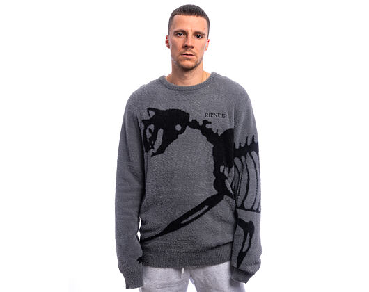 Strickpullover Rip N Dip - Fossil Mohair Knit Sweater - Charcoal