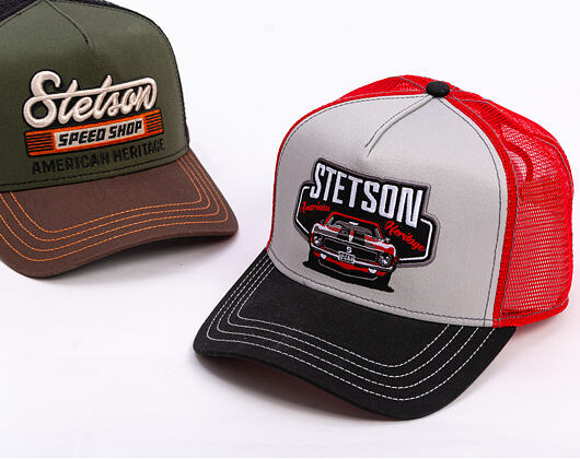 Kappe Stetson - Trucker Cap Garage American Heritage - Black/Grey