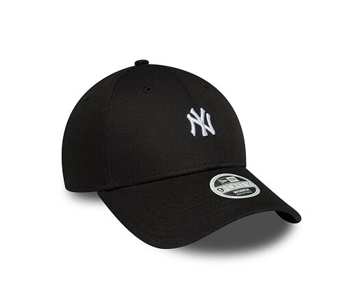 Damen Kappe New Era - MLB Mini Logo 9FORTY - NY Yankees - Black / White