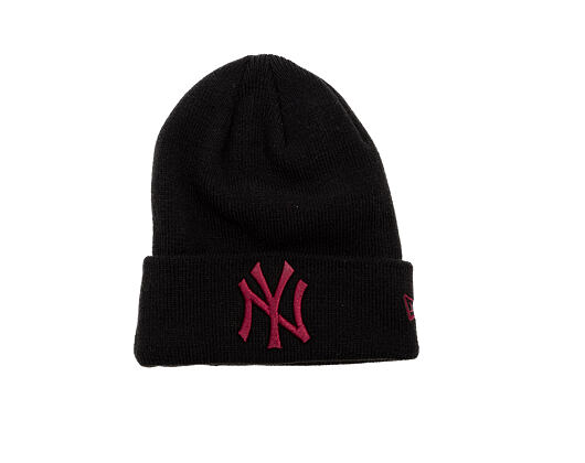Kinder Mütze New Era - MLB League Essential - NY Yankees - Black / Burgundy