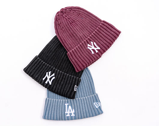 Mütze New Era - MLB Mini Logo Cuff Beanie - NY Yankees - Black