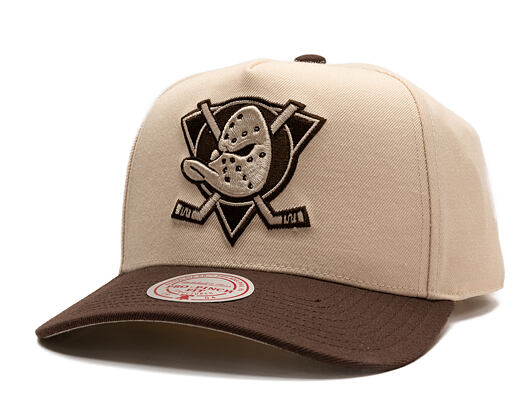 Kappe Mitchell & Ness - NHL Fashion Basic 2T Pro Vntg - Anaheim Ducks - Cream