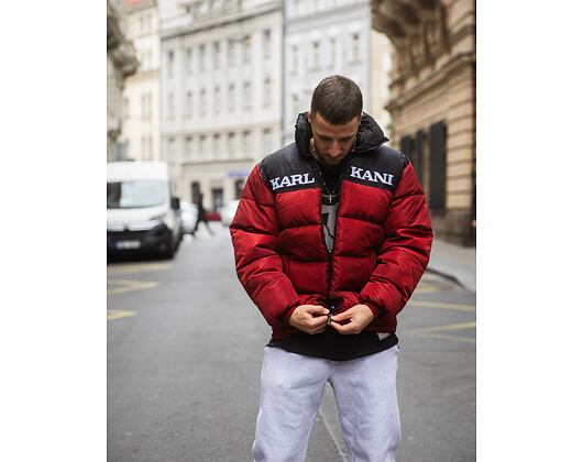 Jacke Karl Kani - Retro Essential Puffer Jacket - Red