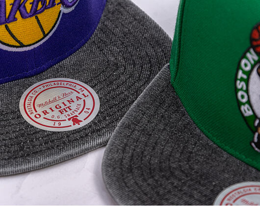 Kappe Mitchell & Ness - NBA Denim Patchwork - Boston Celtics - Green