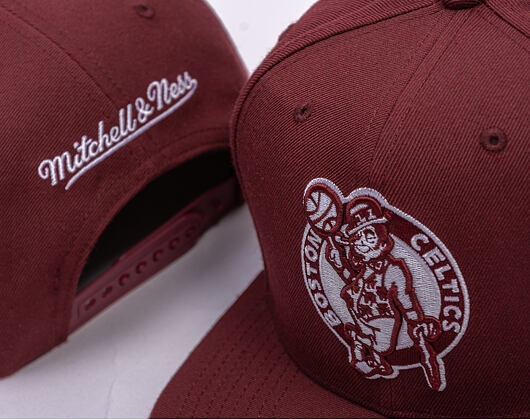 Kappe Mitchell & Ness - NBA Fashion Basic Snapback - Boston Celtics - Dark Purple