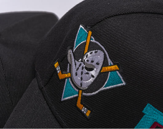 Kappe Mitchell & Ness - NHL Busted Pro Vntg - Anaheim Ducks - Black