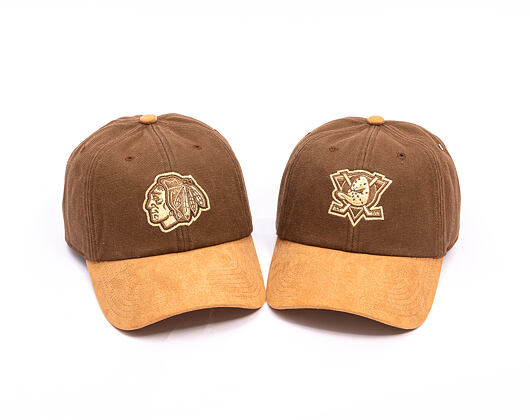 Kappe Mitchell & Ness - NHL Lux Chain Vntg - Chicago Blackhawks - Brown