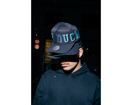 Kappe Mitchell & Ness - NHL Busted Pro Vntg - Anaheim Ducks - Black