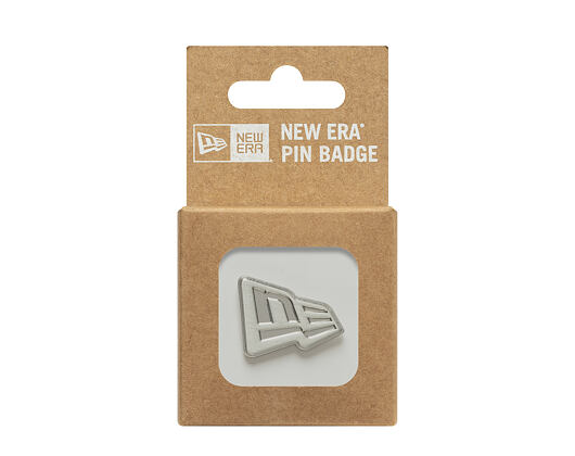 Brosche New Era - Branded Cap Pin - Silver Flag - Silver