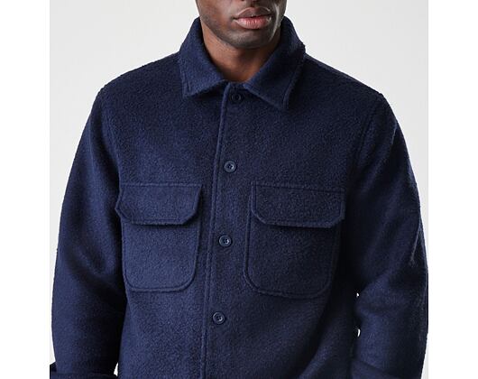 Jacke New Era - Branded Shacket - Navy