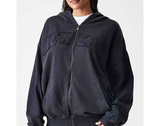 Pullover New Era - Branded Washed Full-Zip Hoody - Black