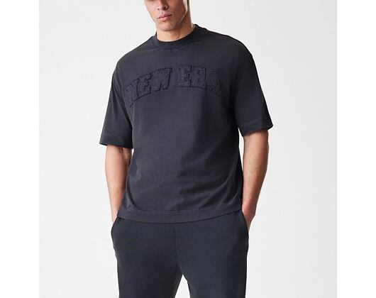 T-Shirt New Era - Branded Washed Oversized Tee - Black