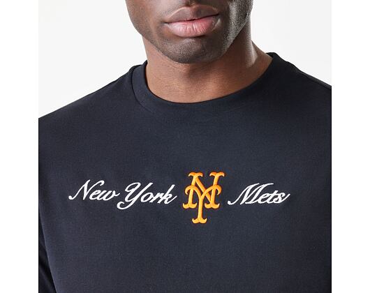T-Shirt New Era - MLB Graphic Oversized Tee - NY Mets - Black