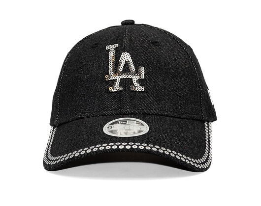 Damen Kappe New Era - MLB Sequin 9FORTY - LA Dodgers - Black