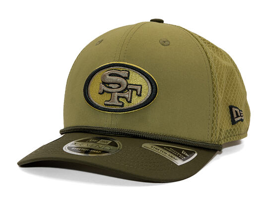 Kappe New Era - NFL25 "Salute to Service" - 9SEVENTY Stretch-Snap - San Francisco 49ers 