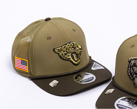 Kappe New Era - NFL25 "Salute to Service" - 9SEVENTY Stretch-Snap - Jacksonville Jaguars 