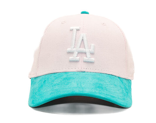 Kinder Kappe New Era - MLB Kids Cord 9FORTY - LA Dodgers - Light Pink / Mint