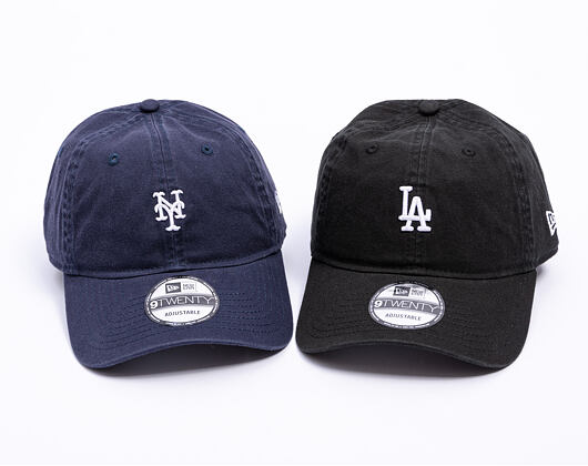 Kappe New Era - MLB Washed Mini Logo 9TWENTY - LA Dodgers - Black