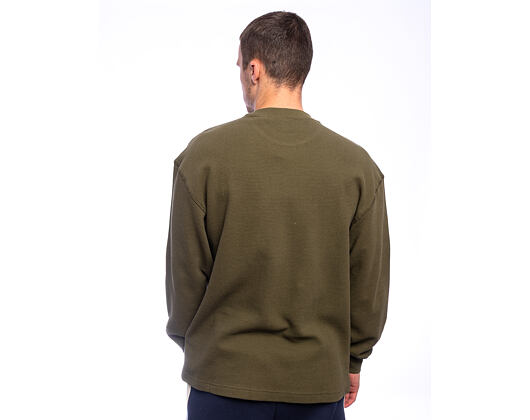 Langarm Shirt Karl Kani - Signature Boxy Waffle Longsleeve - Green