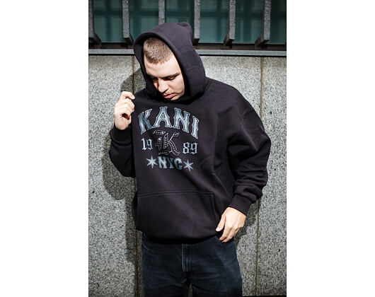 Sweatshirt Karl Kani - Kani Western Os Hoodie - Black