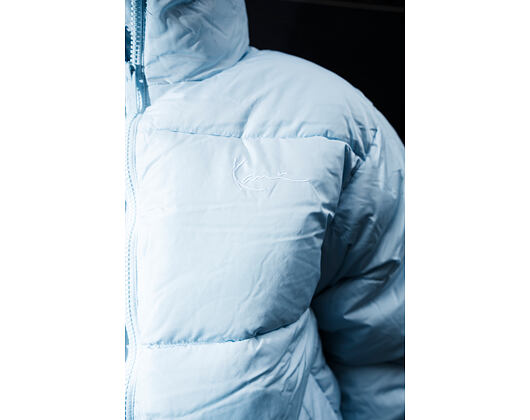 Daunenjacke Karl Kani - Small Signature Embossed Logo Puffer Jacket - Blue