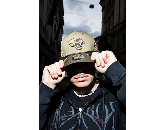 Kappe New Era - NFL25 "Salute to Service" - 9SEVENTY Stretch-Snap - Jacksonville Jaguars 