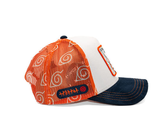 Kappe Capslab Trucker Capslab X Naruto Uzumaki Navy/White/Orange