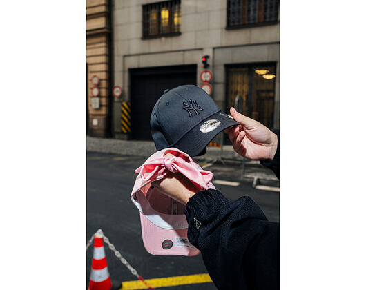 Kinder Kappe New Era - MLB Kids Bow Back 9FORTY - NY Yankees - Pink 