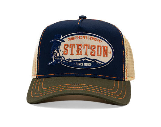 Kappe Stetson - Trucker Cap - Cowboy Coffee - 52