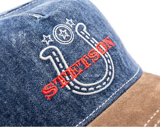 Kappe Stetson - Trucker Cap - Denim Western - 26
