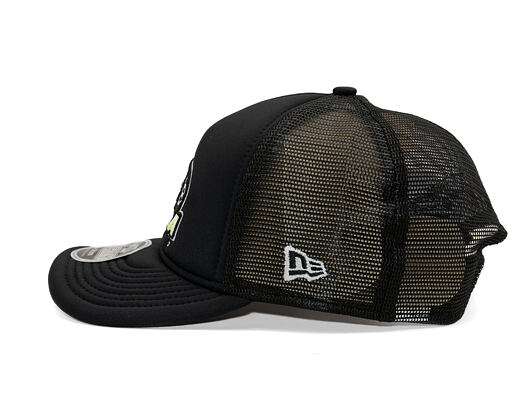 Kappe New Era - Branded Graphic 9FORTY M-CROWN Trucker - Black