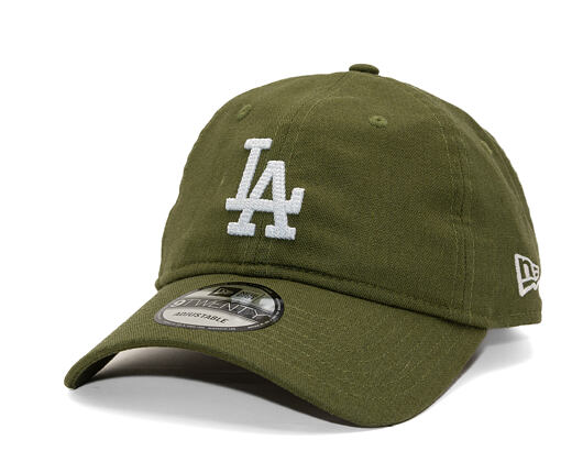 Kappe New Era - MLB Linen 9TWENTY - LA Dodgers - New Olive