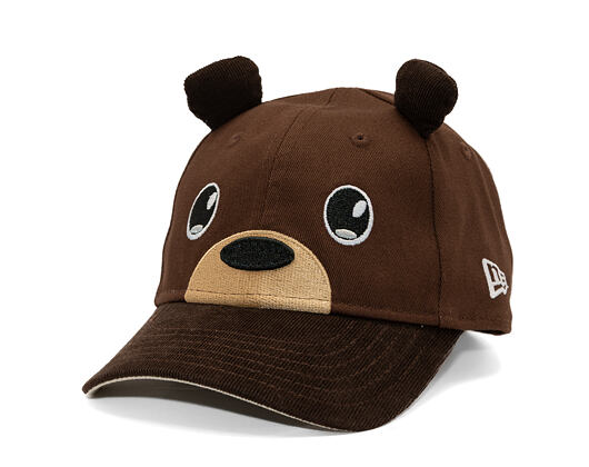 Kinder Kappe New Era - Branded Cord Ears 9FORTY - Chestnut Brown