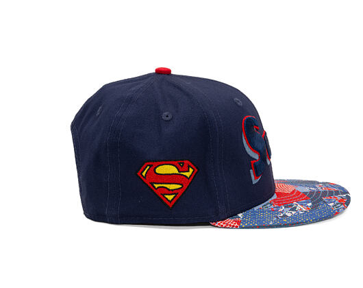 Kinder Kappe New Era - Warner Bros DC Universe 9FIFTY - Superman - Navy