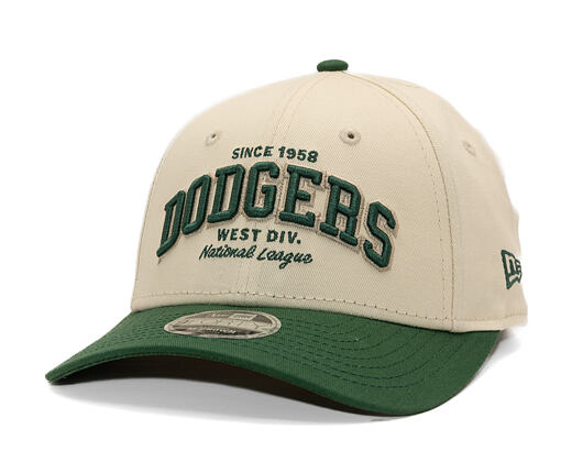 Kinder Kappe New Era - MLB Wordmark 9FORTY M-CROWN - LA Dodgers - Cream