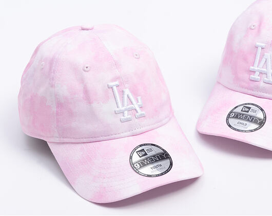 Kinder Kappe New Era - MLB Tie Dye 9TWENTY - LA Dodgers - Blush Pink